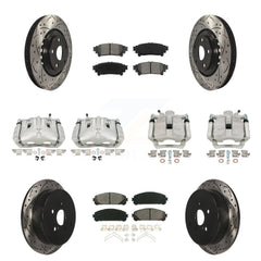 Transit Auto KCD-100214S Disc Brake Kit for 2013-2020 Toyota Highlander, Lexus RX350, Toyota Sienna - Front and Rear product image