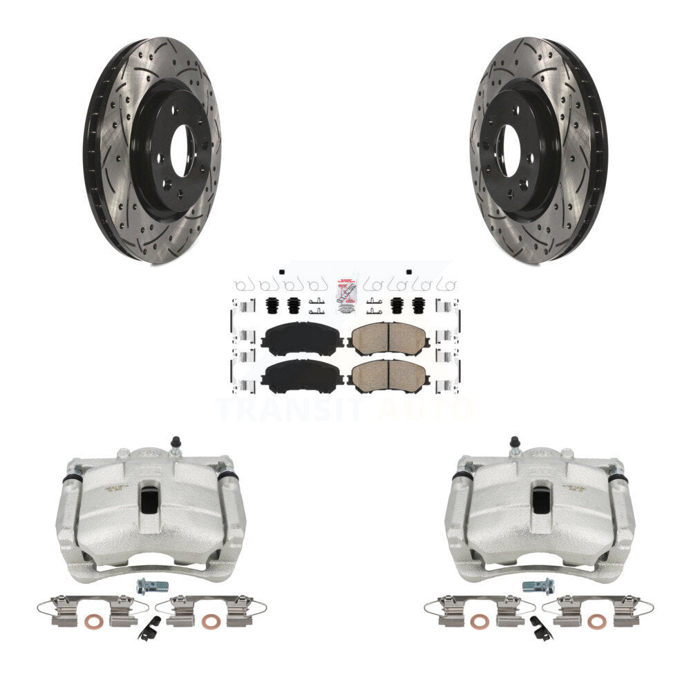 Transit Auto KCD-100216N Disc Brake Kit for 2014-2022 Nissan Rogue, Nissan Rogue Sport - Front product image