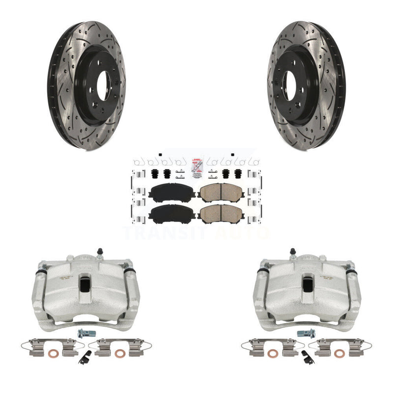 Transit Auto KCD-100216N Disc Brake Kit for 2014-2022 Nissan Rogue, Nissan Rogue Sport - Front product image