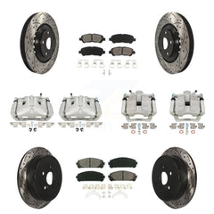 Transit Auto KCD-100216S Disc Brake Kit for 2014 Toyota Highlander - Front and Rear product image