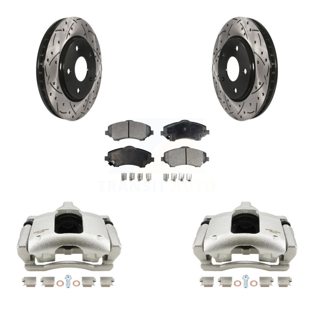 Transit Auto KCD-100216T Disc Brake Kit for 2009-2011 Dodge Journey - Front product image