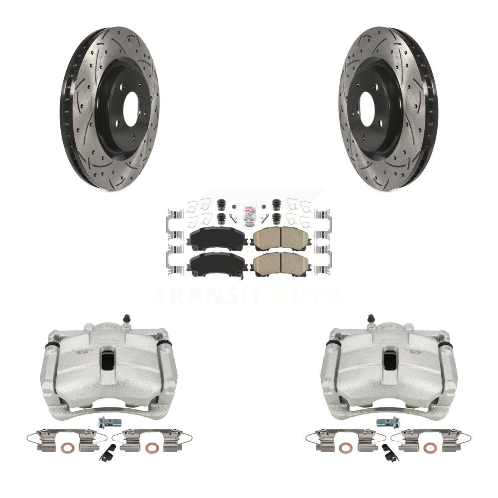 Transit Auto KCD-100217N Disc Brake Kit for 2014-2018 Nissan Rogue - Front product image