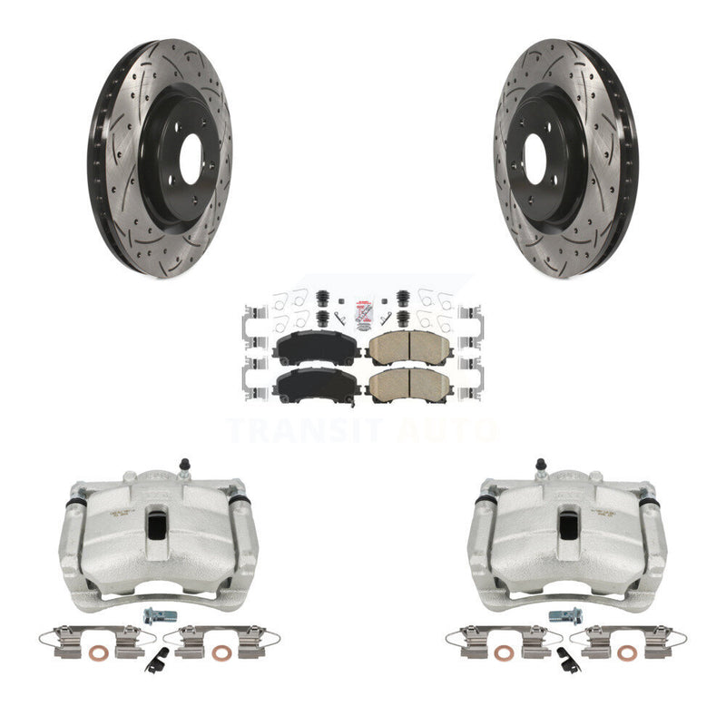 Transit Auto KCD-100217N Disc Brake Kit for 2014-2018 Nissan Rogue - Front product image