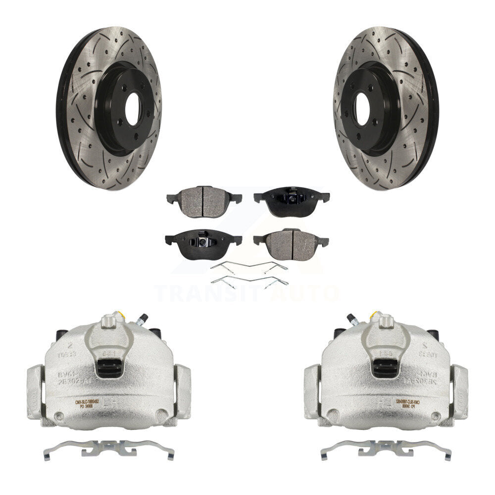 Transit Auto KCD-100217T Disc Brake Kit for 2014 Ford Transit Connect - Front product image