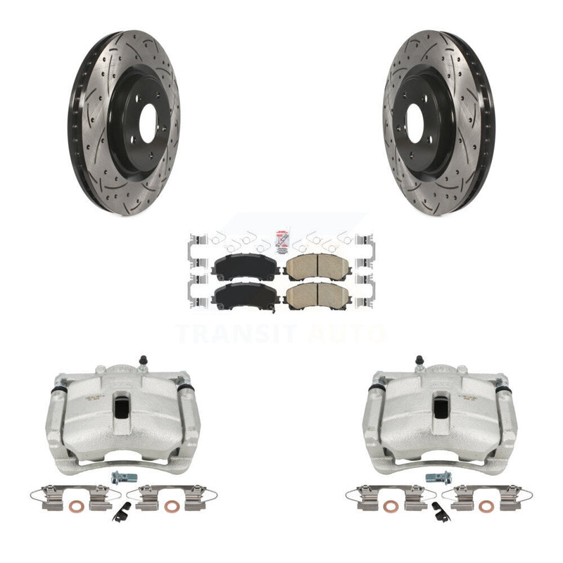 Transit Auto KCD-100218N Disc Brake Kit for 2014-2018 Nissan Rogue - Front product image
