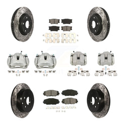Transit Auto KCD-100218S Disc Brake Kit for 2006-2012 Toyota RAV4 - Front and Rear product image