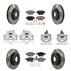 Transit Auto KCD-100218T Disc Brake Kit for 2012-2014 Volkswagen Passat - Front and Rear product image