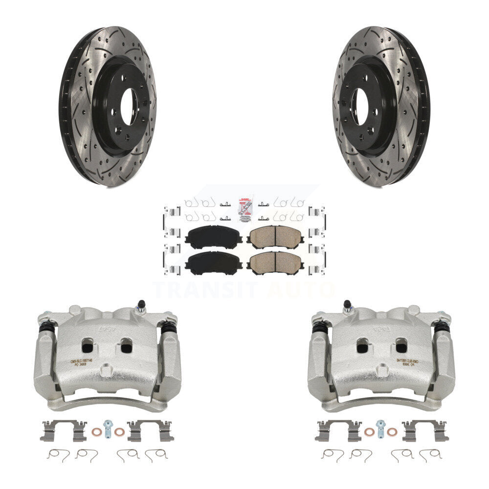 Transit Auto KCD-100219N Disc Brake Kit for 2017-2018 Nissan Rogue - Front product image