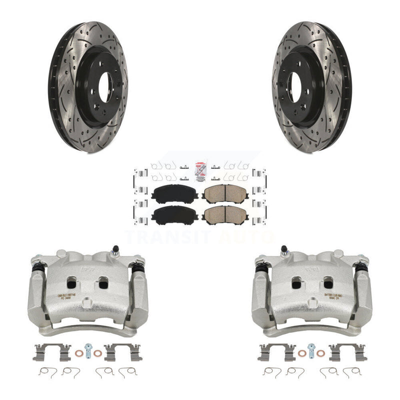 Transit Auto KCD-100219N Disc Brake Kit for 2017-2018 Nissan Rogue - Front product image
