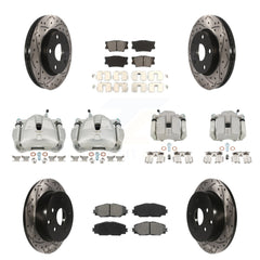 Transit Auto KCD-100219S Disc Brake Kit for 2006-2012 Toyota RAV4 - Front and Rear product image