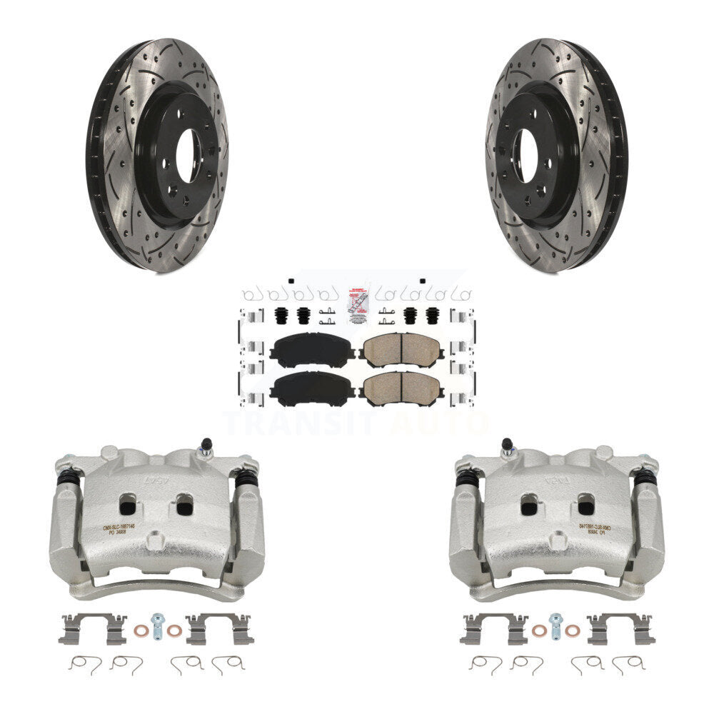 Transit Auto KCD-100220N Disc Brake Kit for 2017-2018 Nissan Rogue - Front product image