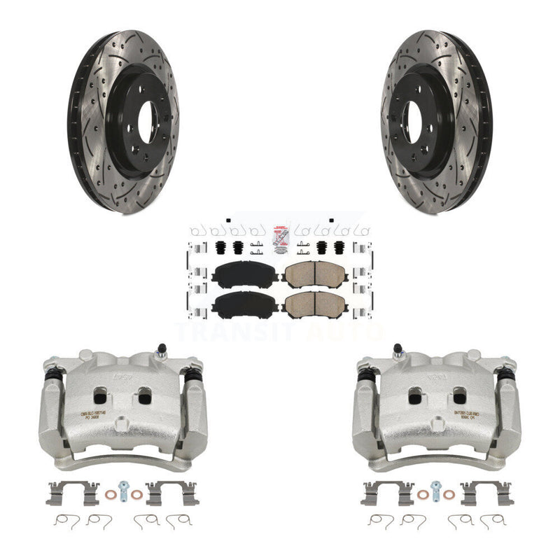 Transit Auto KCD-100220N Disc Brake Kit for 2017-2018 Nissan Rogue - Front product image