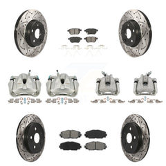 Transit Auto KCD-100221S Disc Brake Kit for 2009-2019 Toyota Corolla, Toyota Matrix, Pontiac Vibe - Front and Rear product image