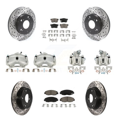Transit Auto KCD-100223C Disc Brake Kit for 2006-2011 Honda Civic - Front and Rear product image