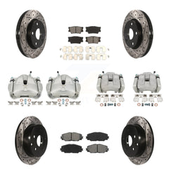 Transit Auto KCD-100223S Disc Brake Kit for 2013-2018 Toyota RAV4 - Front and Rear product image