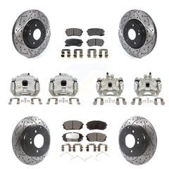 Transit Auto KCD-100223T Disc Brake Kit for 2015-2016 Hyundai Sonata - Front and Rear product image