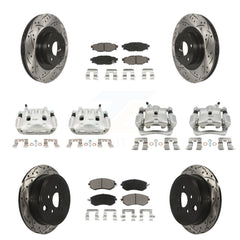 Transit Auto KCD-100224C Disc Brake Kit for 2011-2014 Subaru Impreza, Subaru Forester - Front and Rear product image
