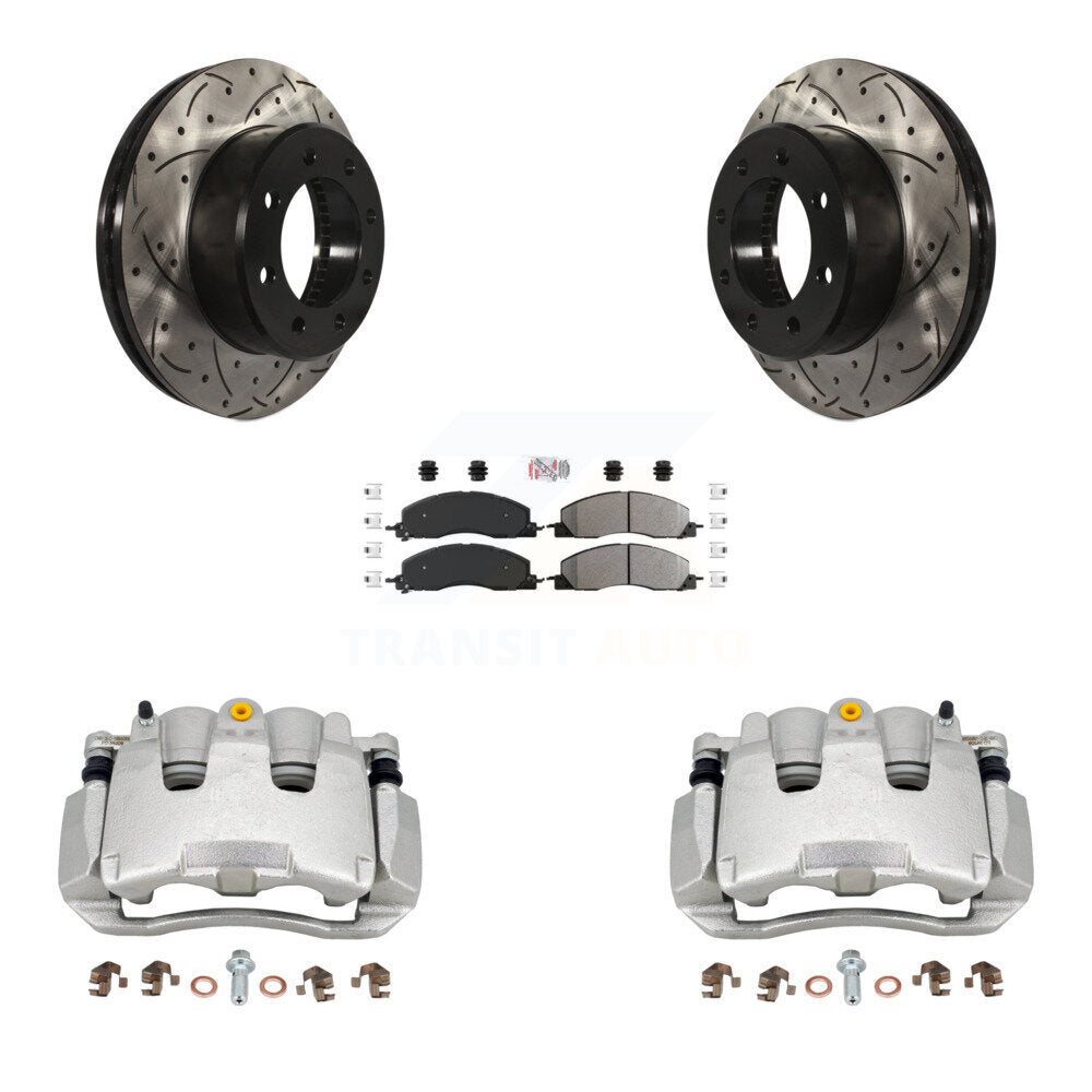 Transit Auto KCD-100224N Disc Brake Kit for 2012 Ram 1500 - Front product image