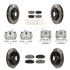 Transit Auto KCD-100224S Disc Brake Kit for 2014-2015 Toyota RAV4 - Front and Rear product image