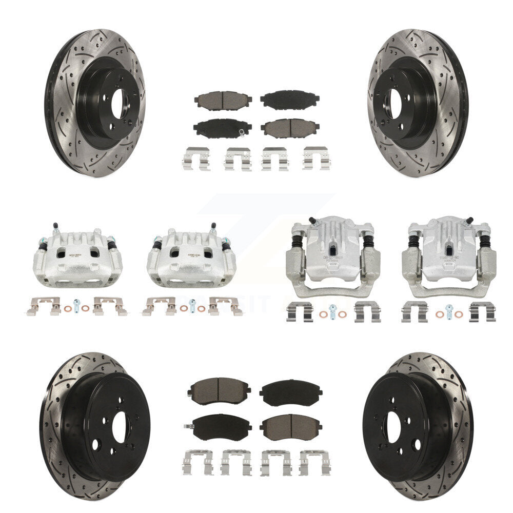 Transit Auto KCD-100225C Disc Brake Kit for 2010-2012 Subaru Legacy, Subaru Outback - Front and Rear product image