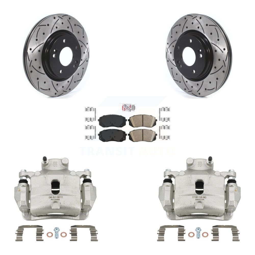 Transit Auto KCD-100226N Disc Brake Kit for 2015 Hyundai Sonata - Front product image