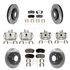 Transit Auto KCD-100226T Disc Brake Kit for 2016-2019 Kia Optima - Front and Rear product image