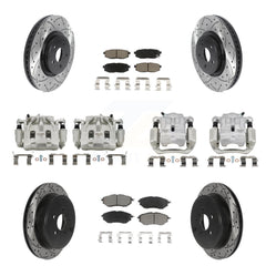 Transit Auto KCD-100227C Disc Brake Kit for 2010-2014 Subaru Legacy, Subaru Outback - Front and Rear product image