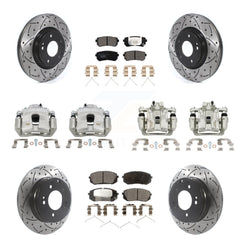 Transit Auto KCD-100227T Disc Brake Kit for 2017-2019 Kia Optima - Front and Rear product image