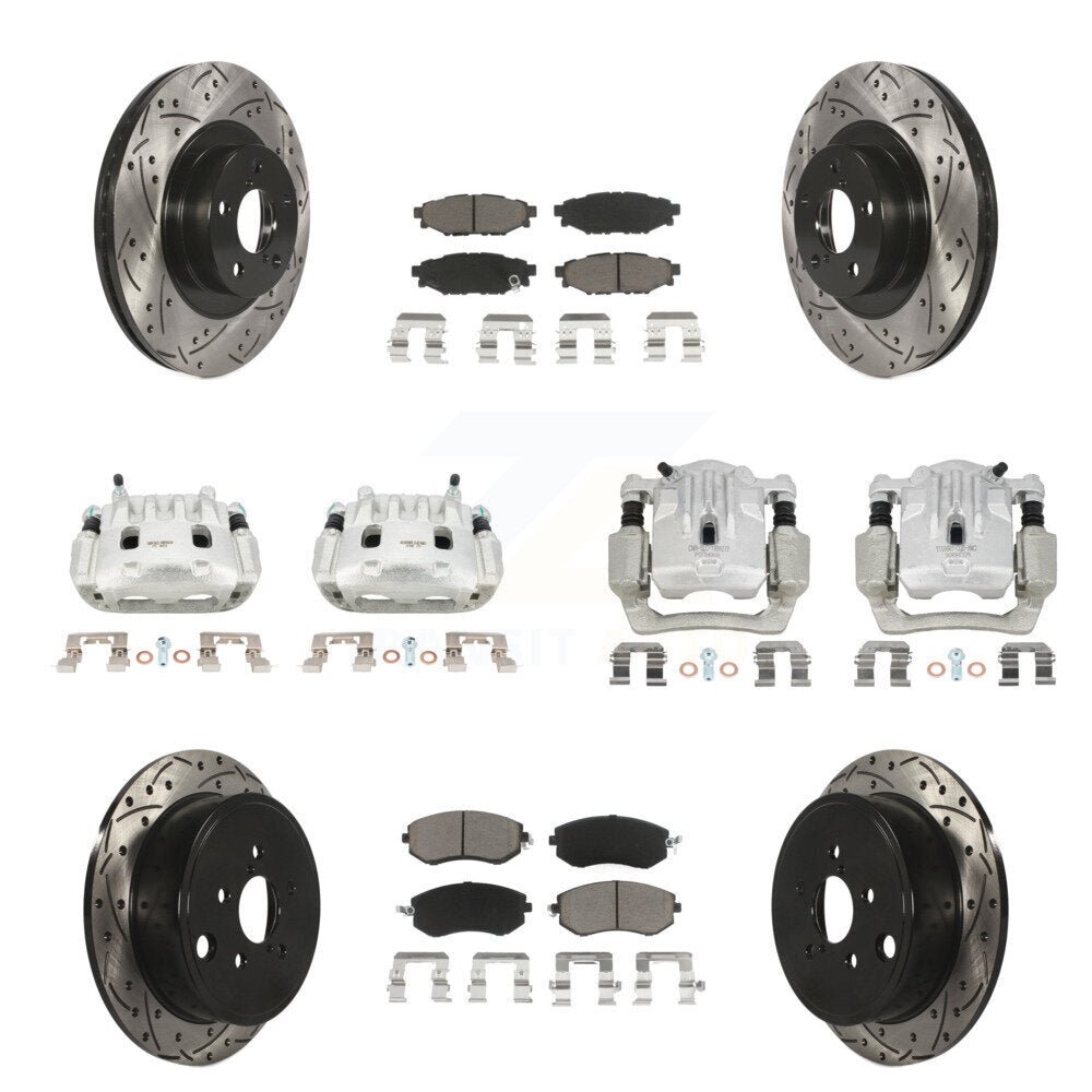 Transit Auto KCD-100228C Disc Brake Kit for 2013-2014 Subaru Legacy, Subaru Outback - Front and Rear product image
