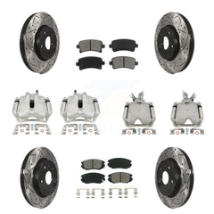 Transit Auto KCD-100228S Disc Brake Kit for 2013-2020 Chevrolet Impala, Chevrolet Malibu - Front and Rear product image