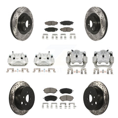 Transit Auto KCD-100229C Disc Brake Kit for 2013-2018 Subaru Crosstrek, Subaru Forester, Subaru XV Crosstrek - Front and Rear product image