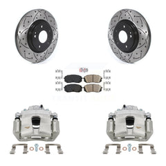 Transit Auto KCD-100229N Disc Brake Kit for 2015-2022 Kia Optima, Hyundai Kona Electric, Kia Niro EV & more - Front product image