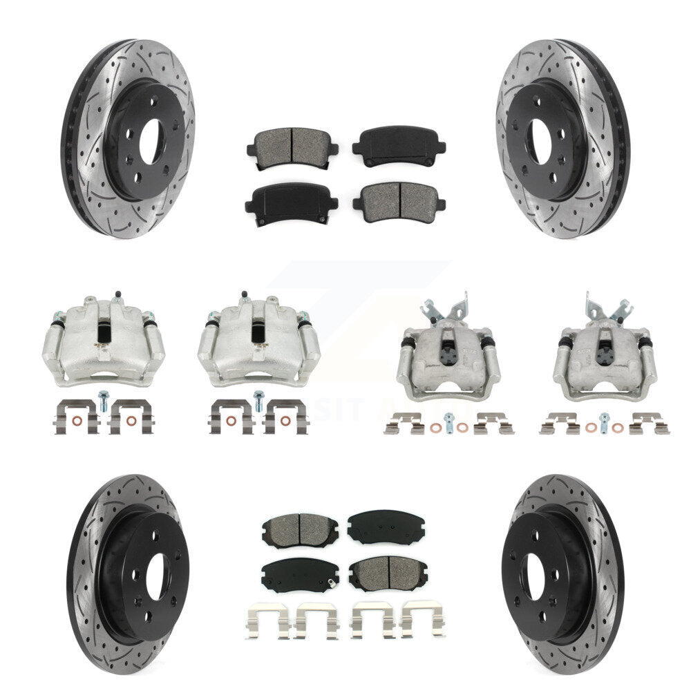 Transit Auto KCD-100229S Disc Brake Kit for 2013 Chevrolet Malibu - Front and Rear product image