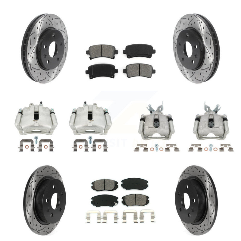Transit Auto KCD-100229S Disc Brake Kit for 2013 Chevrolet Malibu - Front and Rear product image
