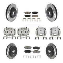 Transit Auto KCD-100230C Disc Brake Kit for 2014-2018 Subaru Forester - Front and Rear product image