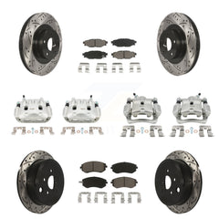 Transit Auto KCD-100231C Disc Brake Kit for 2008-2013 Subaru WRX, Subaru Impreza, Subaru Forester - Front and Rear product image