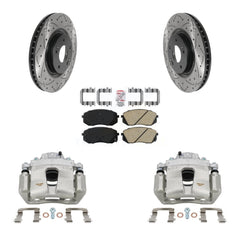Transit Auto KCD-100231N Disc Brake Kit for 2015 Hyundai Sonata - Front product image