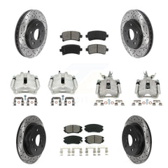 Transit Auto KCD-100231S Disc Brake Kit for 2014-2016 Chevrolet Malibu Limited, Chevrolet Malibu - Front and Rear product image