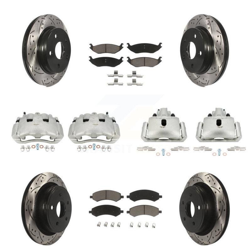Transit Auto KCD-100232C Disc Brake Kit for 2006-2008 Dodge Ram 1500 - Front and Rear product image