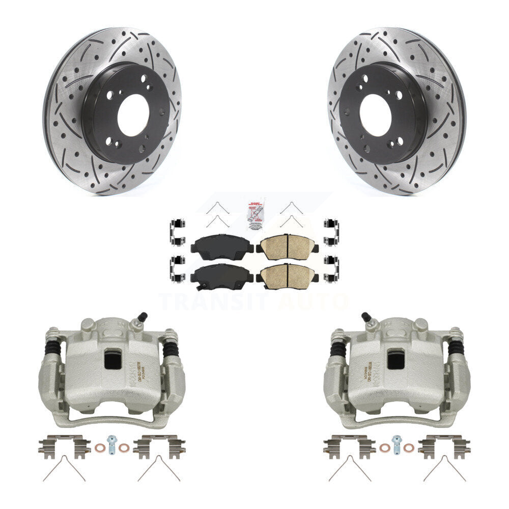 Transit Auto KCD-100232N Disc Brake Kit for 2006-2011 Honda Civic - Front product image