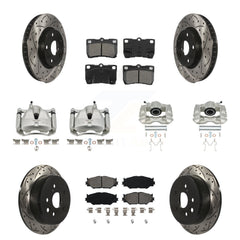 Transit Auto KCD-100232S Disc Brake Kit for 2006-2009 Lexus IS250 - Front and Rear product image