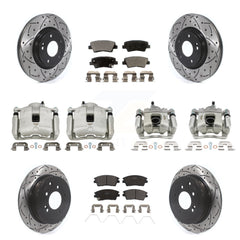 Transit Auto KCD-100232T Disc Brake Kit for 2016-2021 Hyundai Tucson, Kia Sportage - Front and Rear product image
