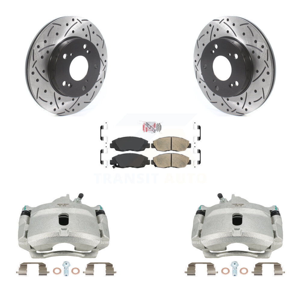 Transit Auto KCD-100233N Disc Brake Kit for 2006-2011 Honda Civic - Front product image