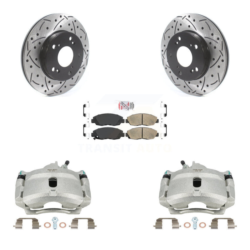 Transit Auto KCD-100233N Disc Brake Kit for 2006-2011 Honda Civic - Front product image