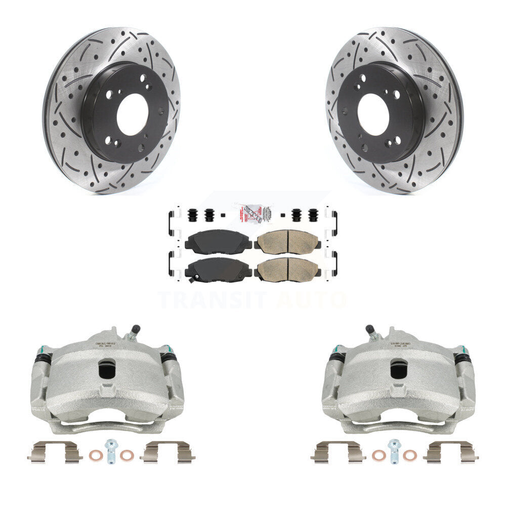 Transit Auto KCD-100234N Disc Brake Kit for 2006-2011 Honda Civic - Front product image