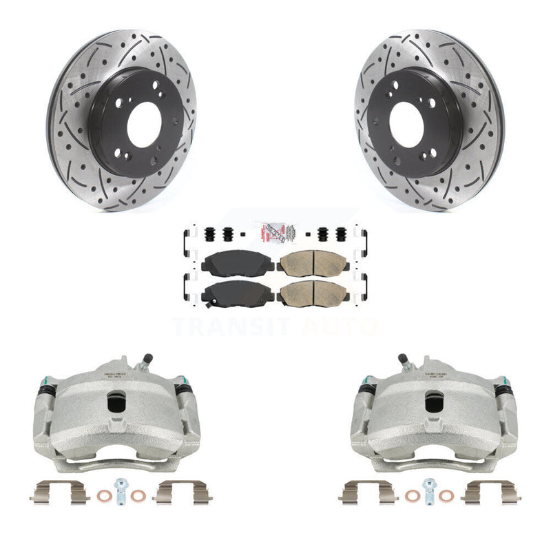 Transit Auto KCD-100234N Disc Brake Kit for 2006-2011 Honda Civic - Front product image