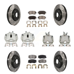 Transit Auto KCD-100234P Disc Brake Kit for 2013-2020 Chevrolet Impala, Chevrolet Malibu - Front and Rear product image