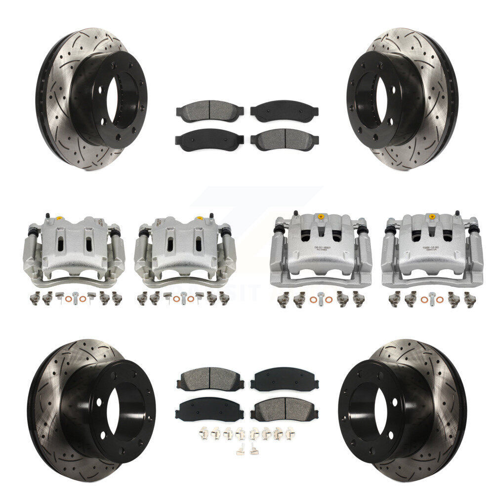 Transit Auto KCD-100234S Disc Brake Kit for 2010-2012 Ford F-250 Super Duty, Ford F-350 Super Duty - Front and Rear product image