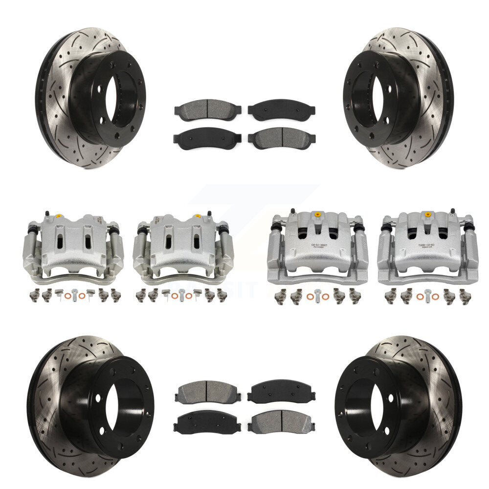 Transit Auto KCD-100235S Disc Brake Kit for 2009-2011 Ford F-250 Super Duty, Ford F-350 Super Duty - Front and Rear product image