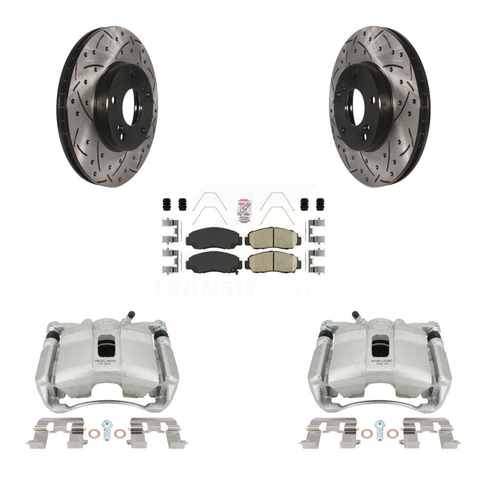 Transit Auto KCD-100236N Disc Brake Kit for 2006-2011 Acura CSX, Honda Civic - Front product image